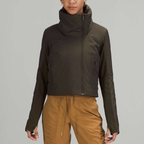Lululemon Sleek City Jacket - Dark Olive - Picture 1 of 10